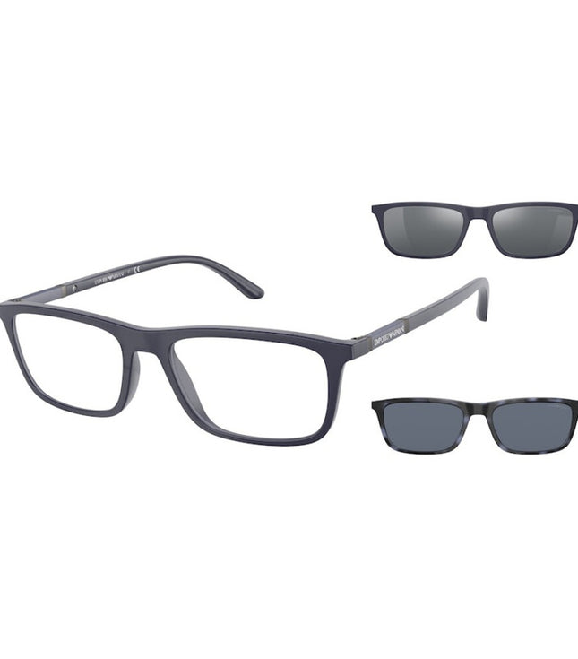 Emporio Armani EA4160 5088/1W Men's Clip-On Frames