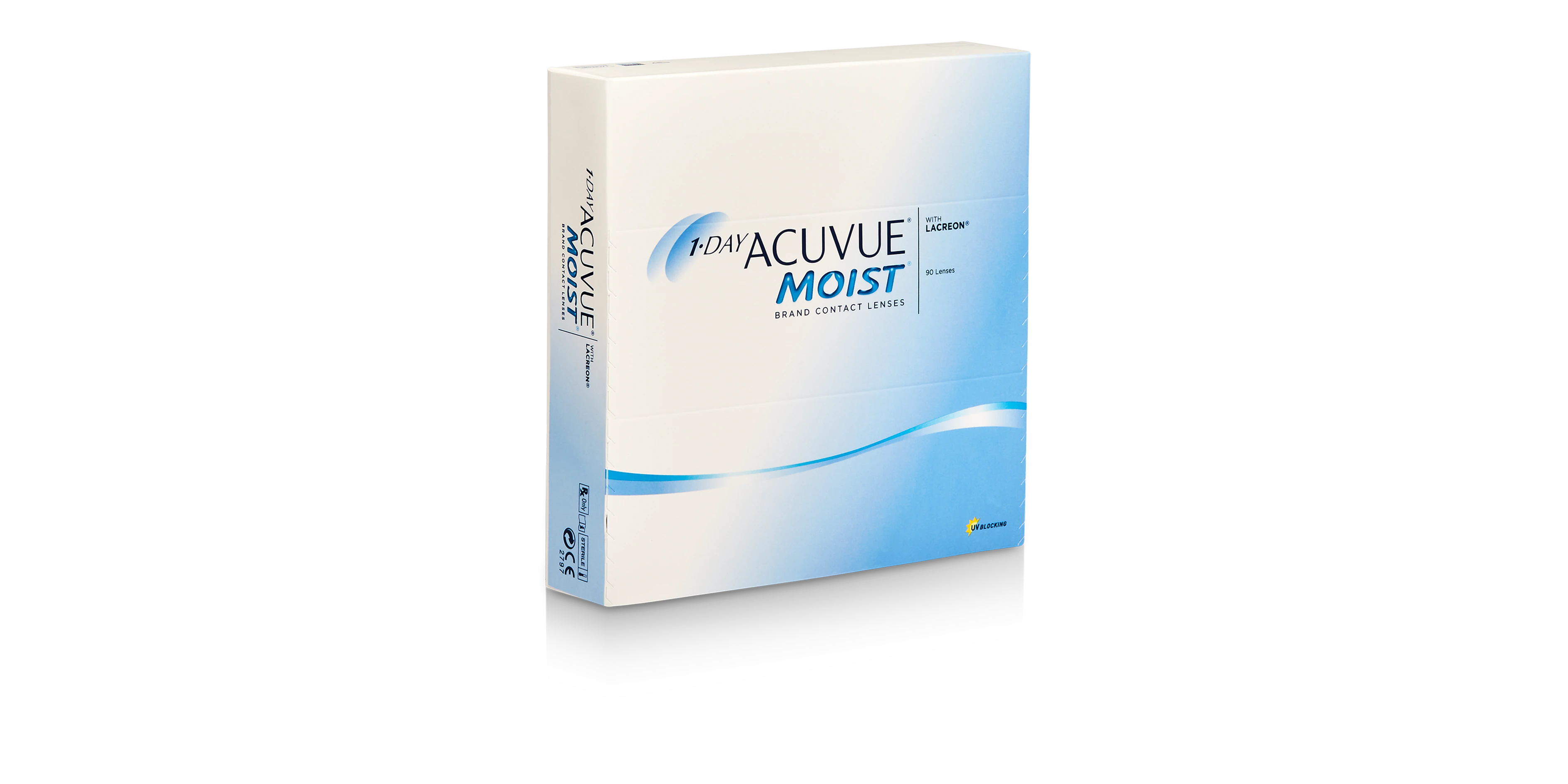 Acuvue Moist 1 Daily Disposable Contact lenses 90 Pack - Free Express Delivery 4hrs - 24hrs