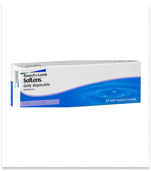 Bausch & Lomb SofLens Daily Disposable 30 lenses Pack - Free Delivery Get in 4hrs - 24hrs