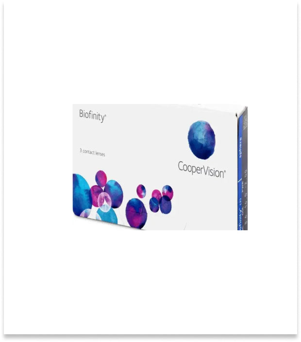 Biofinity Monthly Contact Lens 3pcs Pack - Next Day Free Delivery