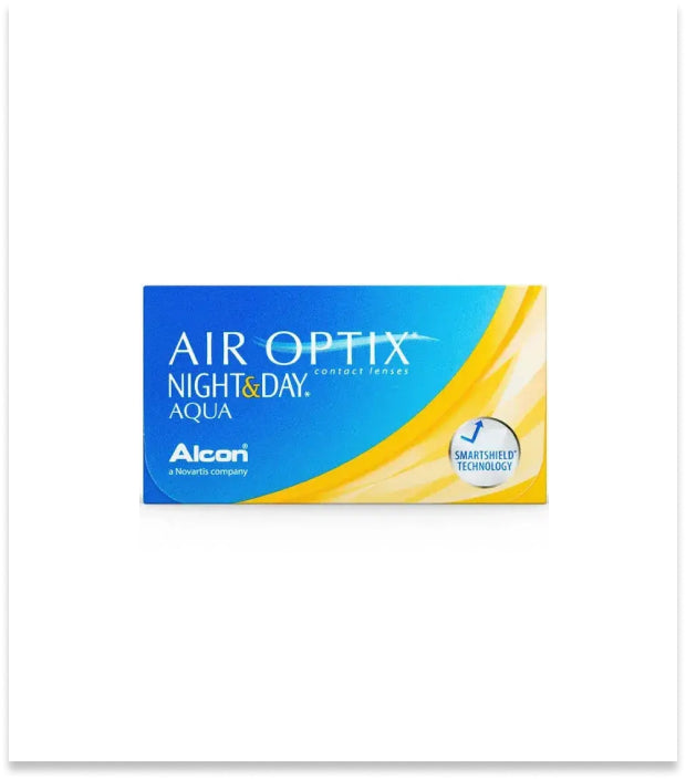 Air Optix Night and Day Aqua Monthly 3pcs Pack - Free Delivery Get in 4hrs - 24hrs