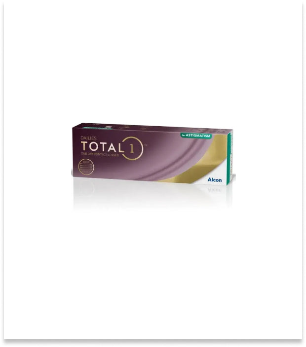 DAILIES Total 1 Astigmatism 30 pcs Pack - Free Delivery Get in 4hrs - 48hrs