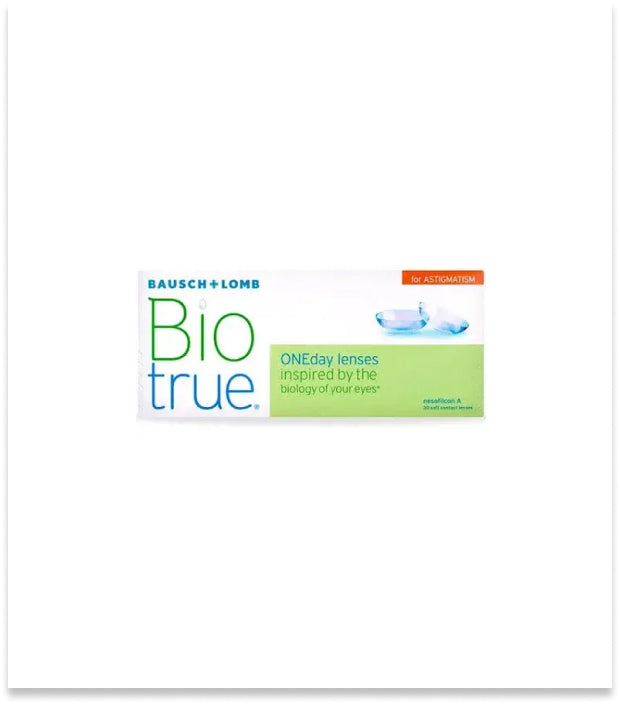 Biotrue ONE day 30pack for Astigmatism - Free Delivery Get in 24hrs - 48hrs