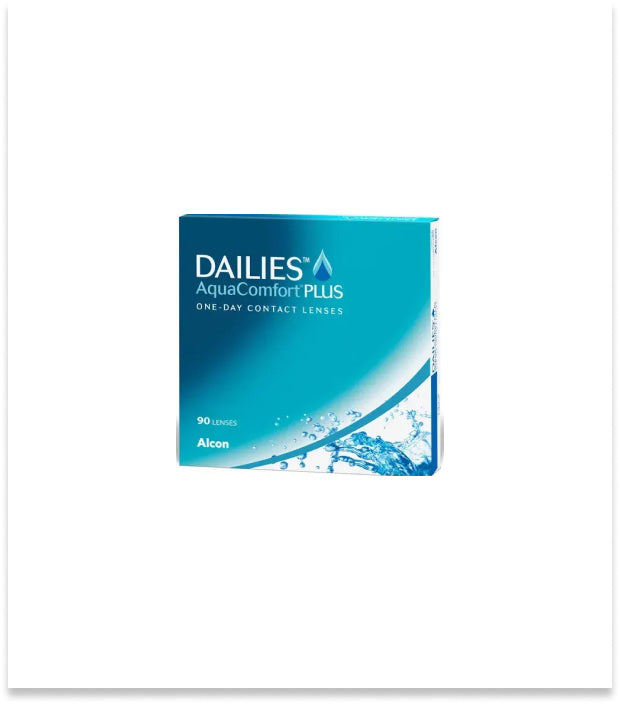 Dailies Aqua Comfort Plus 90pack 1 Day - Free Delivery Get in 4hrs - 24hrs