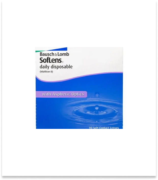 Bausch & Lomb SofLens Daily Disposable 90's Pack - Free Delivery Get in 4hrs - 24hrs