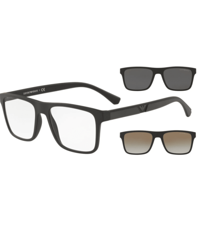 Emporio Armani EA4115 5853/1W 54 Men's Clip-On Frames