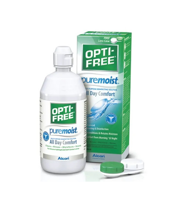 Opti Free PureMoist Multi Purpose Contact Lens Solution 120ml