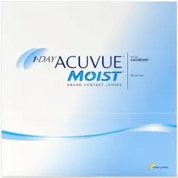 Acuvue Moist 1 Daily Disposable Contact lenses 90 Pack