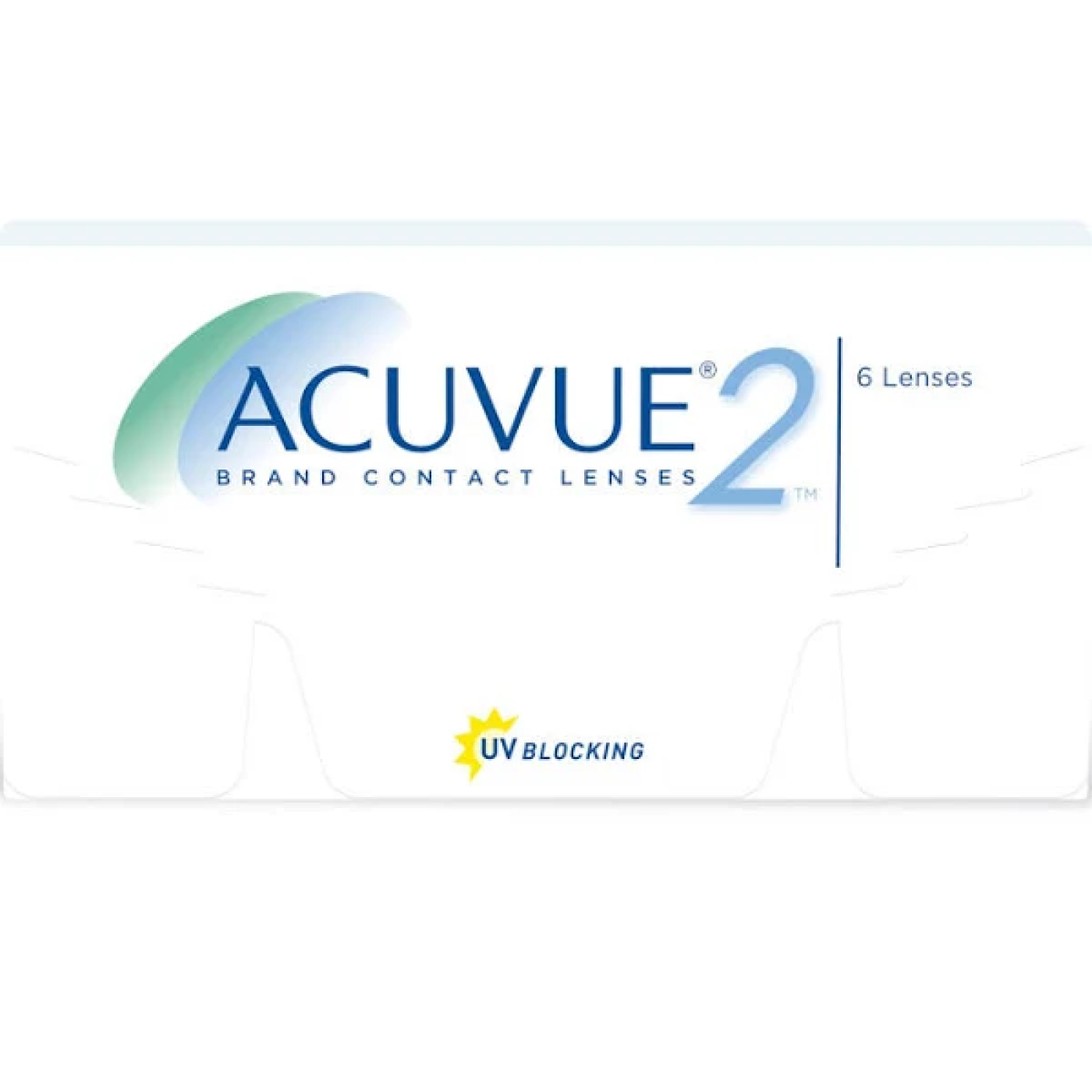 Acuvue 2 Monthly Contact Lenses - Pack of 6 - Free Delivery Get In 24hrs - 48hrs